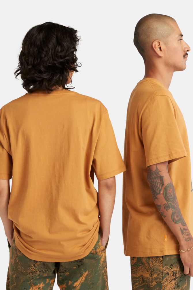 טי שירט לגבר עם הדפס לוגו Timberland לגברים