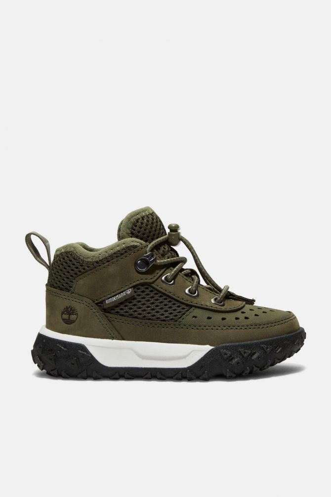 נעליים GS Motion 6 Lthr Super Ox לפעוטות – בגוון ירוק זית