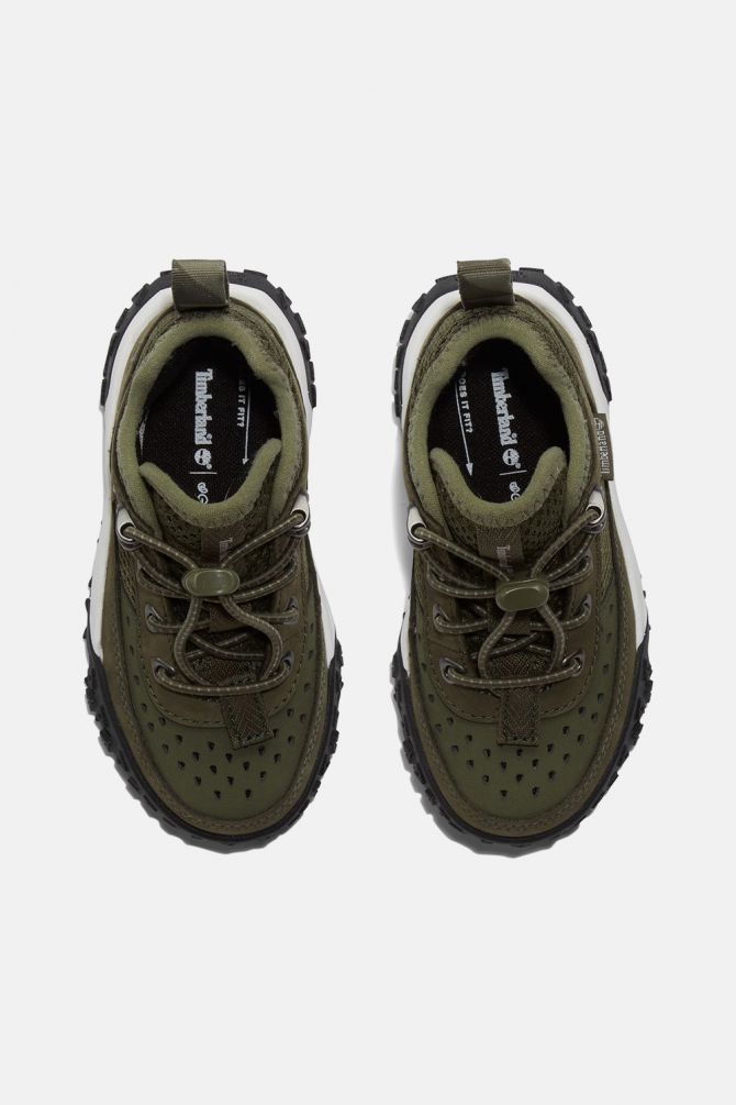 נעליים GS Motion 6 Lthr Super Ox לפעוטות – בגוון ירוק זית