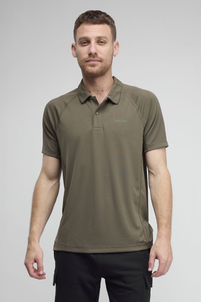 חולצת פולו קצרה Timberland® לגבר