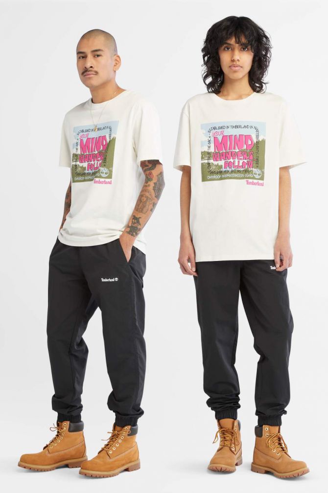 חולצת טי שירט עם הדפס לגברים