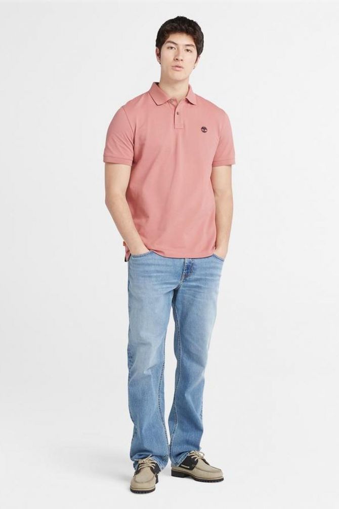 מכנסי ג’ינס בגזרה ישרה Timberland לגברים