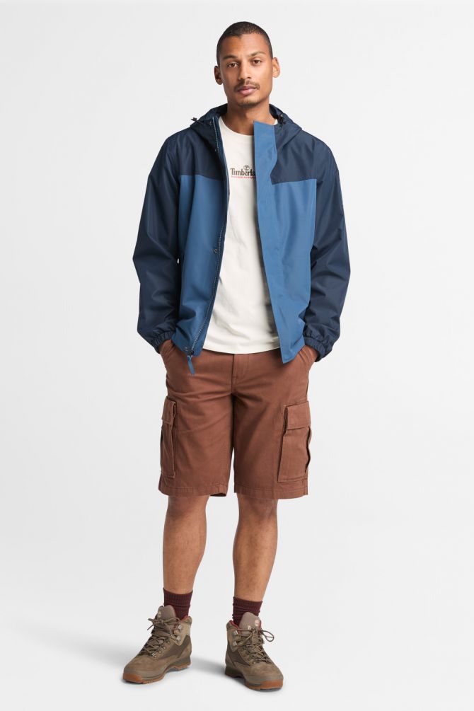 טי שירט עם שרוולים קצרים והדפס דו צדדי Timberland לגברים