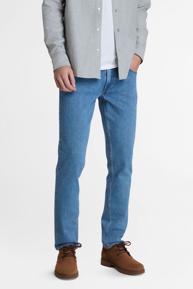 מכנסי ג’ינס גזרה ישרה לגברים