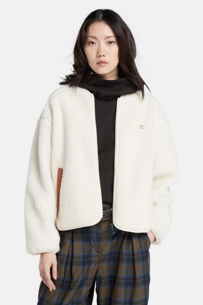 ג’קט בומבר פליז איכותי לנשים