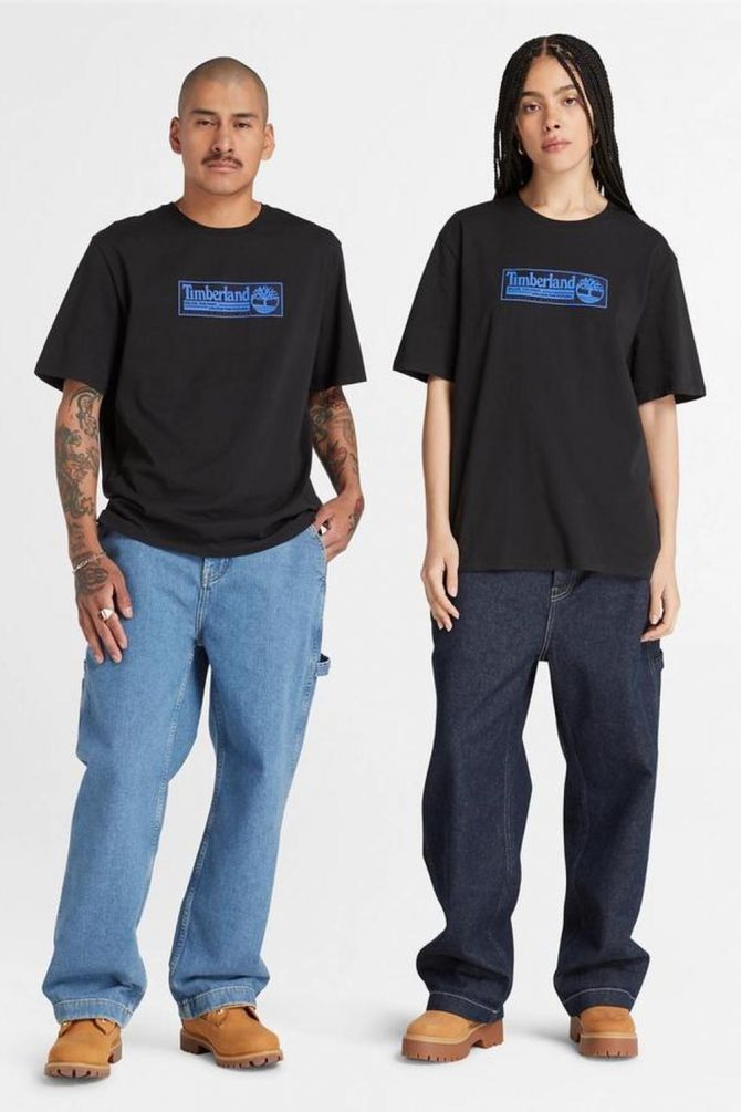 חולצת טי שירט UNISEX עם הדפס עץ קלאסי