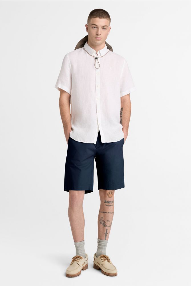 מכנסי צ’ינו Claremont Poplin לגברים