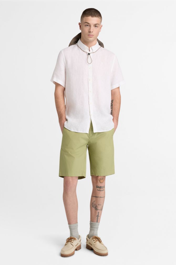 מכנסי צ’ינו Claremont Poplin לגברים