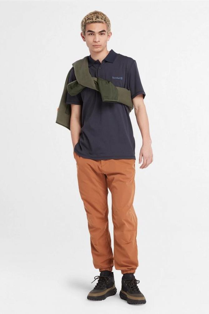 חולצת פולו קצרה Timberland® לגבר