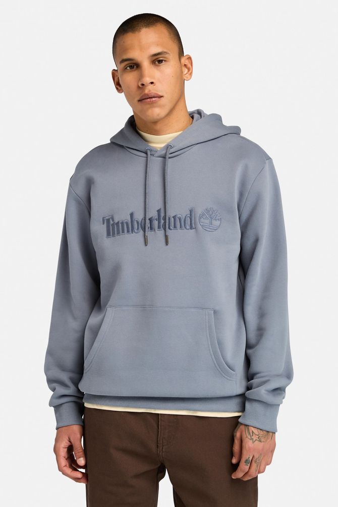 סווטשירט עם כובע ולוגו Timberland® רקמה לגבר