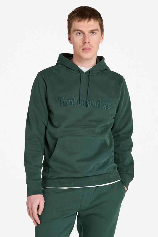 סווטשירט עם כובע ולוגו Timberland® רקמה לגבר