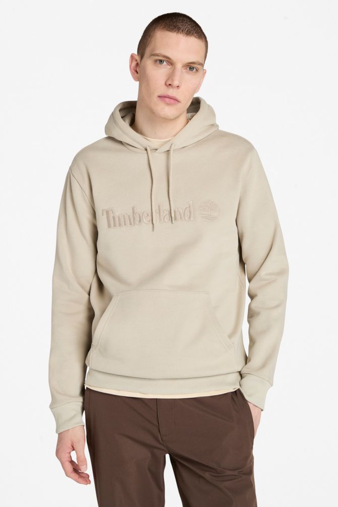 סווטשירט עם כובע ולוגו Timberland® רקמה לגבר