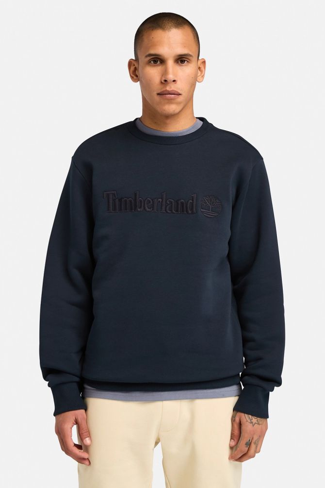 סווטשירט עם לוגו Timberland® רקמה לגבר