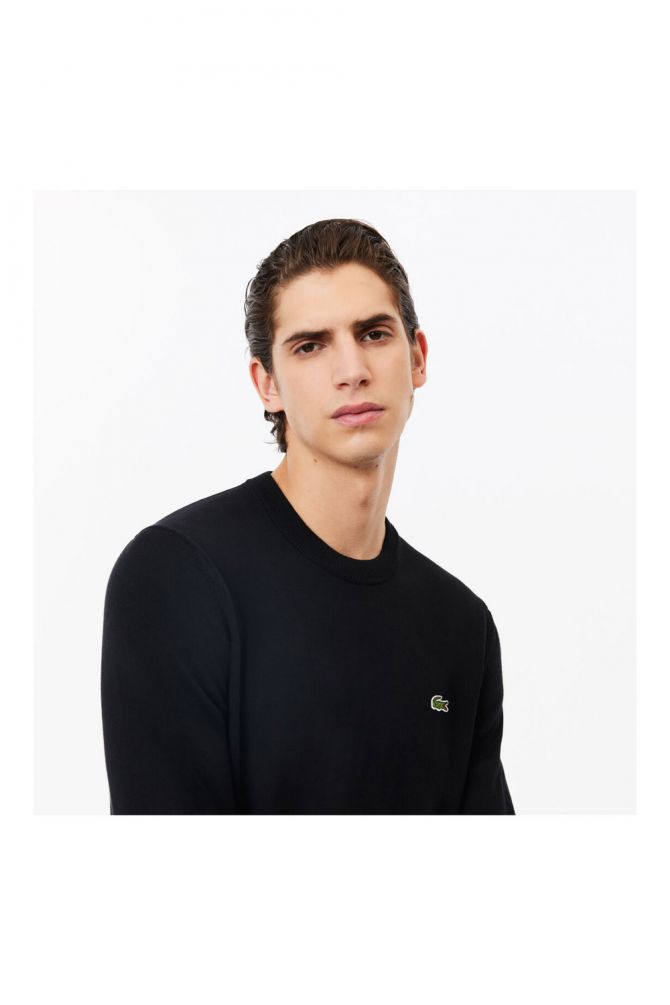 סריג עם לוגו lacoste לגברים