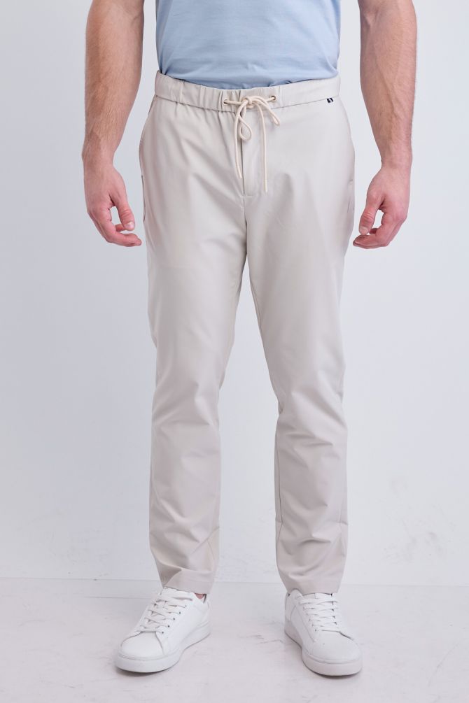 מכנסי Nautica ארוכים עם שרוך לגברים