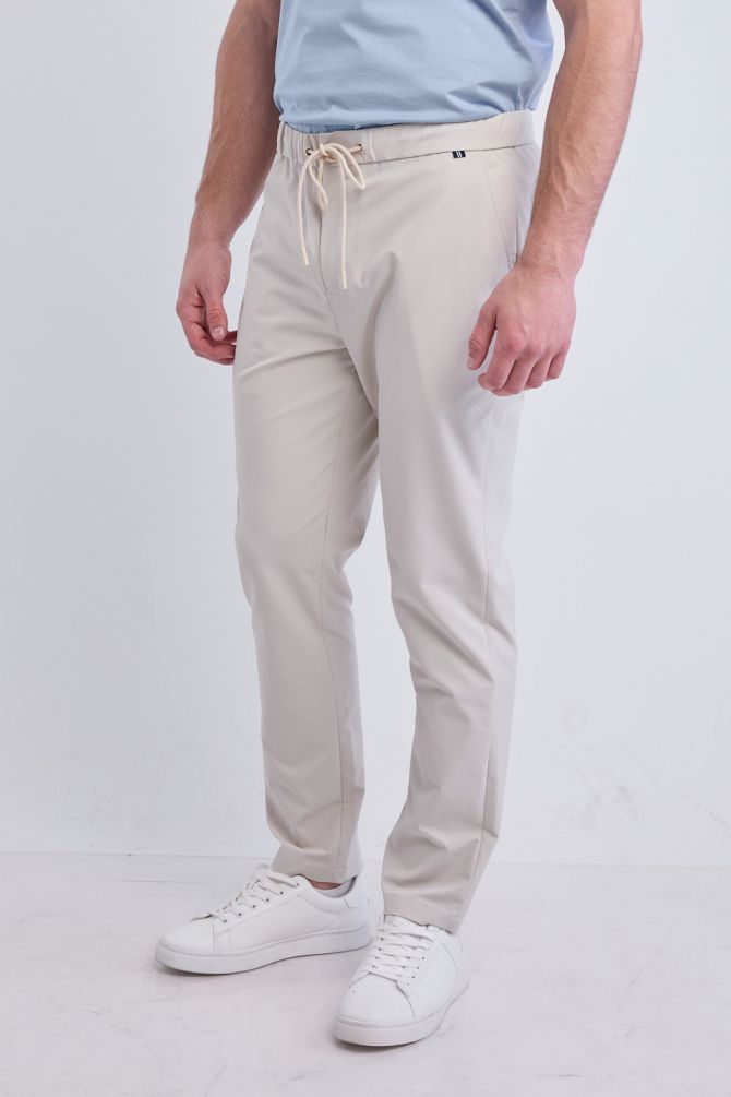 מכנסי Nautica ארוכים עם שרוך לגברים