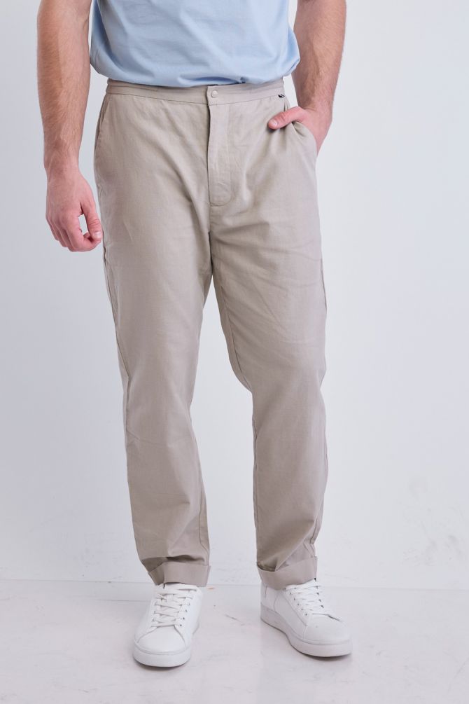 מכנסי צ’ינו ארוכים Nautica לגברים