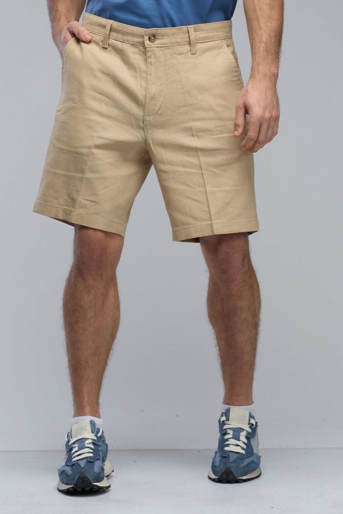 מכנסי ברמודה Nautica לגברים בגזרה קלאסית