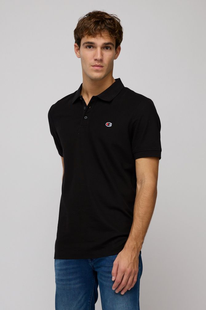 חולצת פולו קצרה לגברים Champion