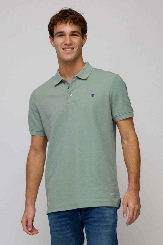 חולצת פולו קצרה לגברים Champion