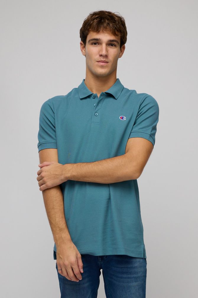 חולצת פולו קצרה לגברים Champion