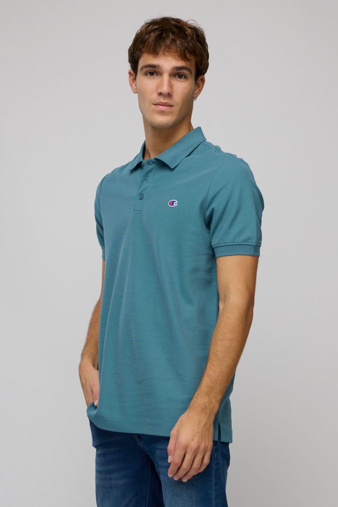 חולצת פולו קצרה לגברים Champion