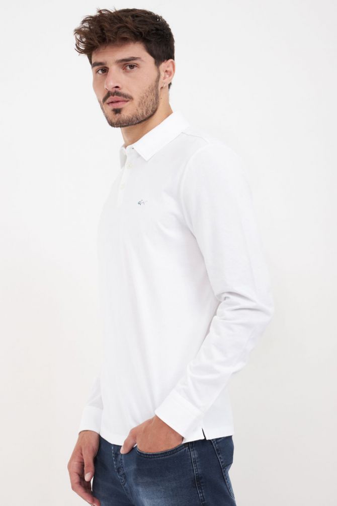 חולצת פולו עם שרוולים ארוכים Greg Norman לגברים