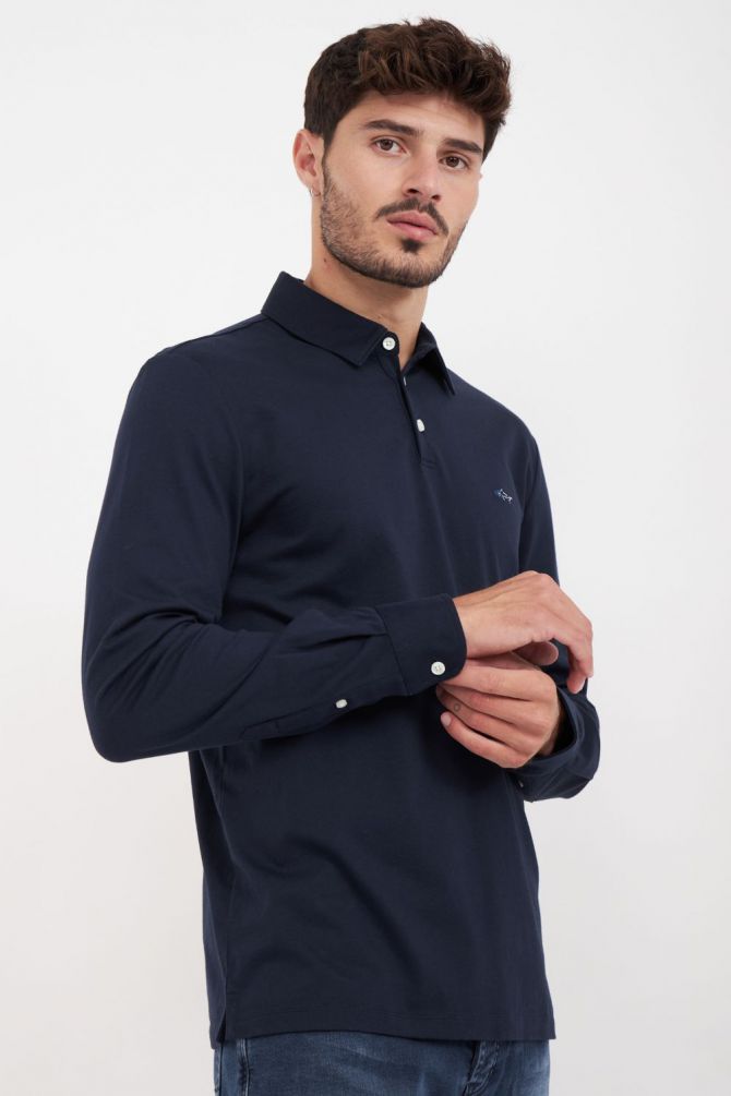 חולצת פולו עם שרוולים ארוכים Greg Norman לגברים