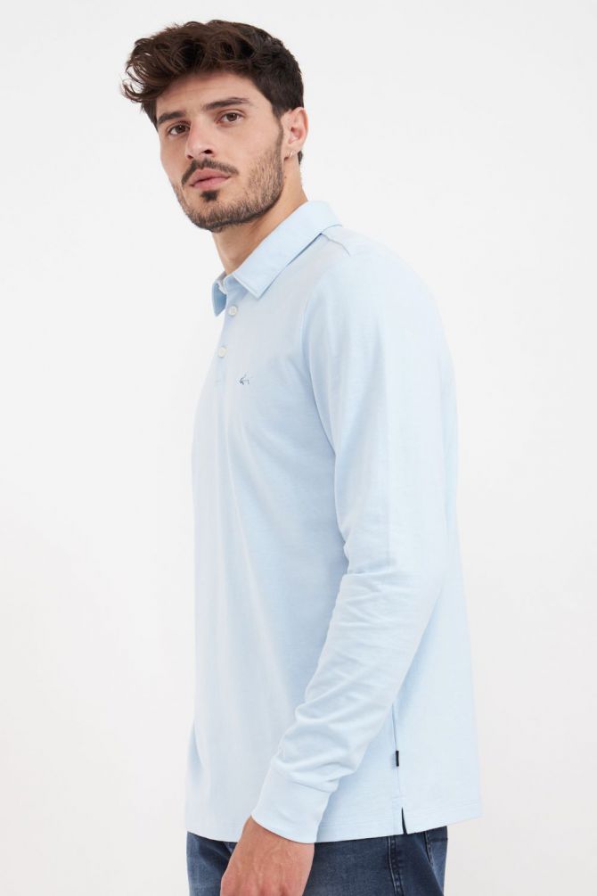 חולצת פולו עם שרוולים ארוכים Greg Norman לגברים