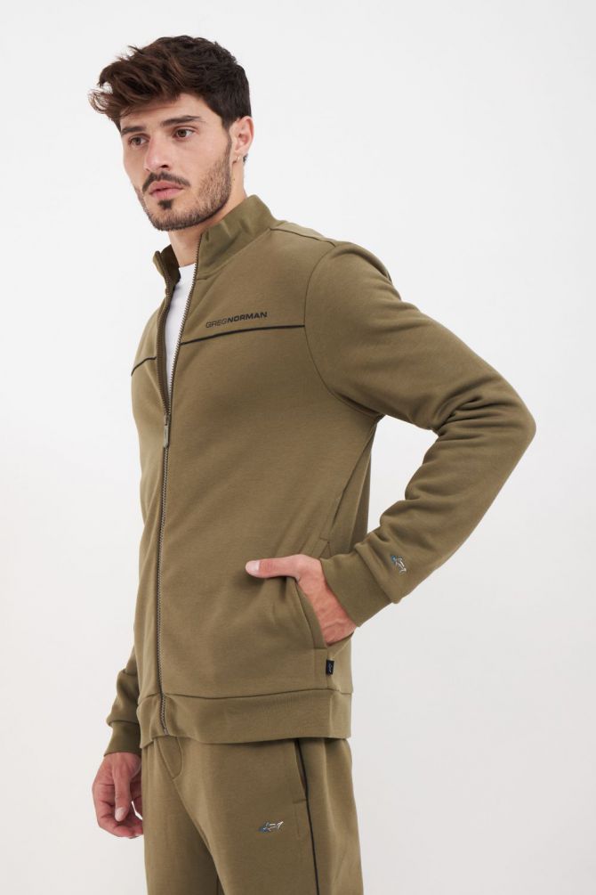 סווטשירט עם רוכסן Greg Norman לגברים