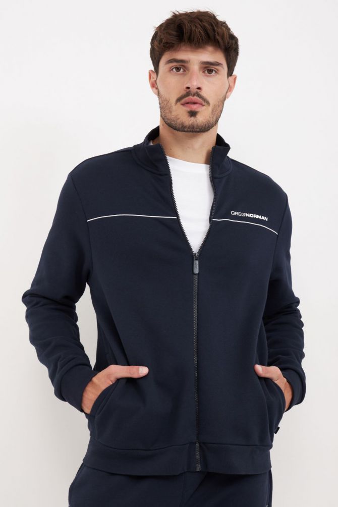 סווטשירט עם רוכסן Greg Norman לגברים