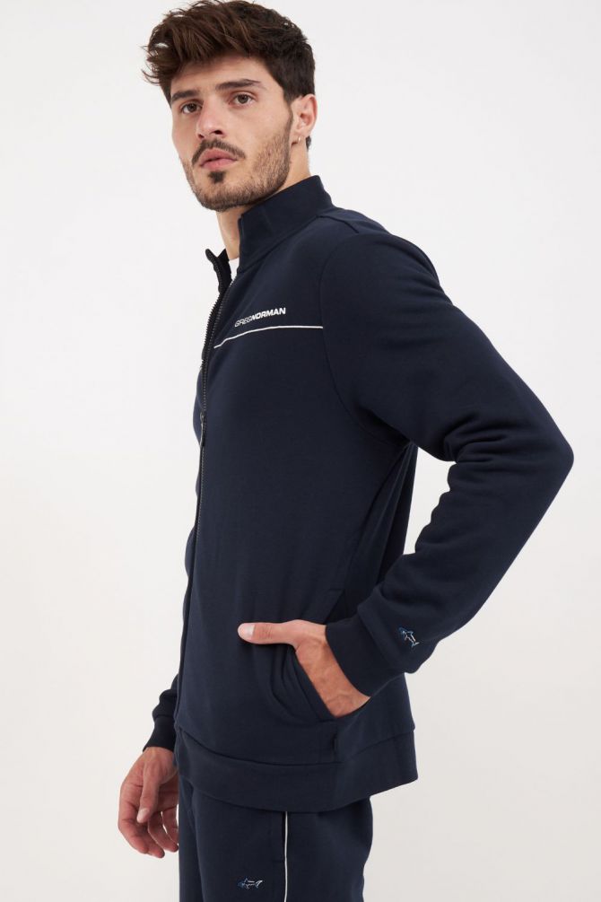 סווטשירט עם רוכסן Greg Norman לגברים