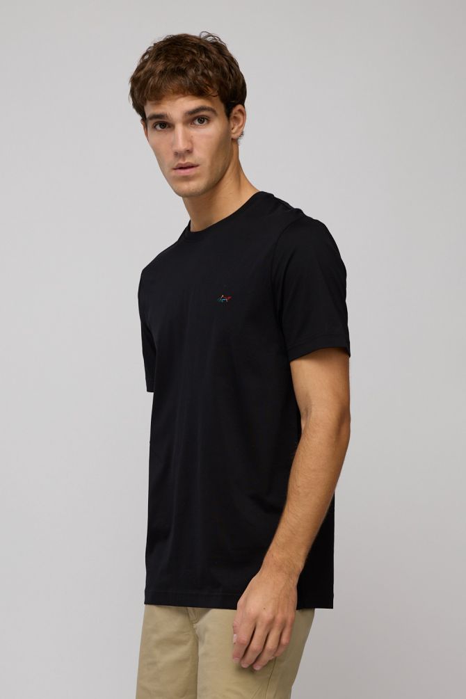 חולצת טי-שירט קצרה לגברים