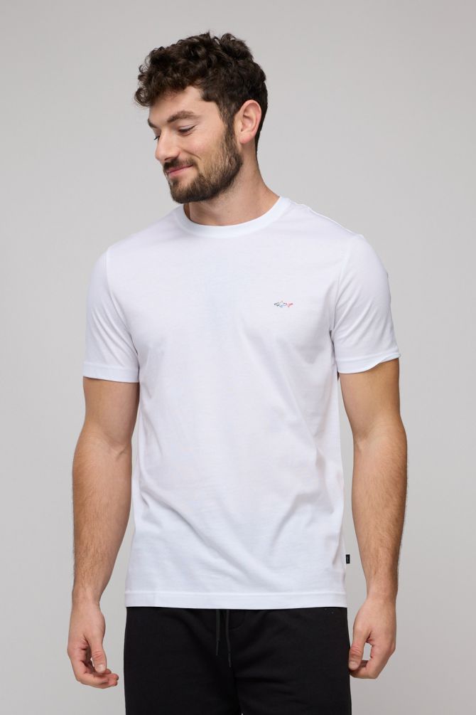 חולצת טי-שירט קצרה לגברים