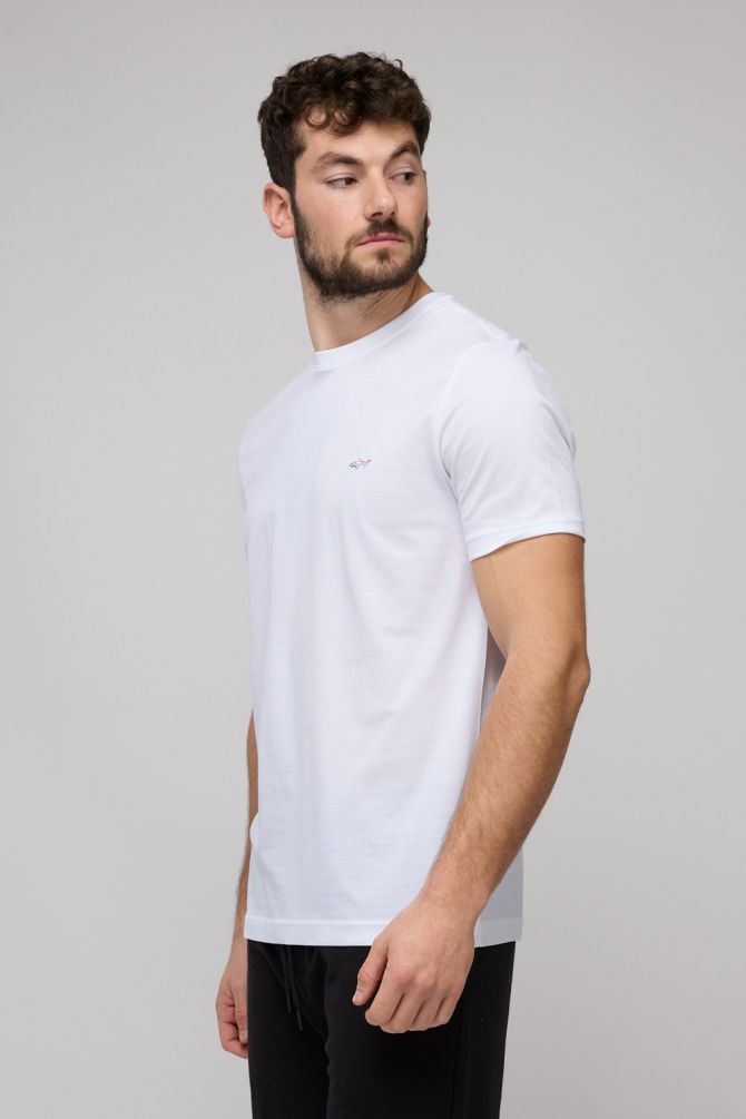 חולצת טי-שירט קצרה לגברים