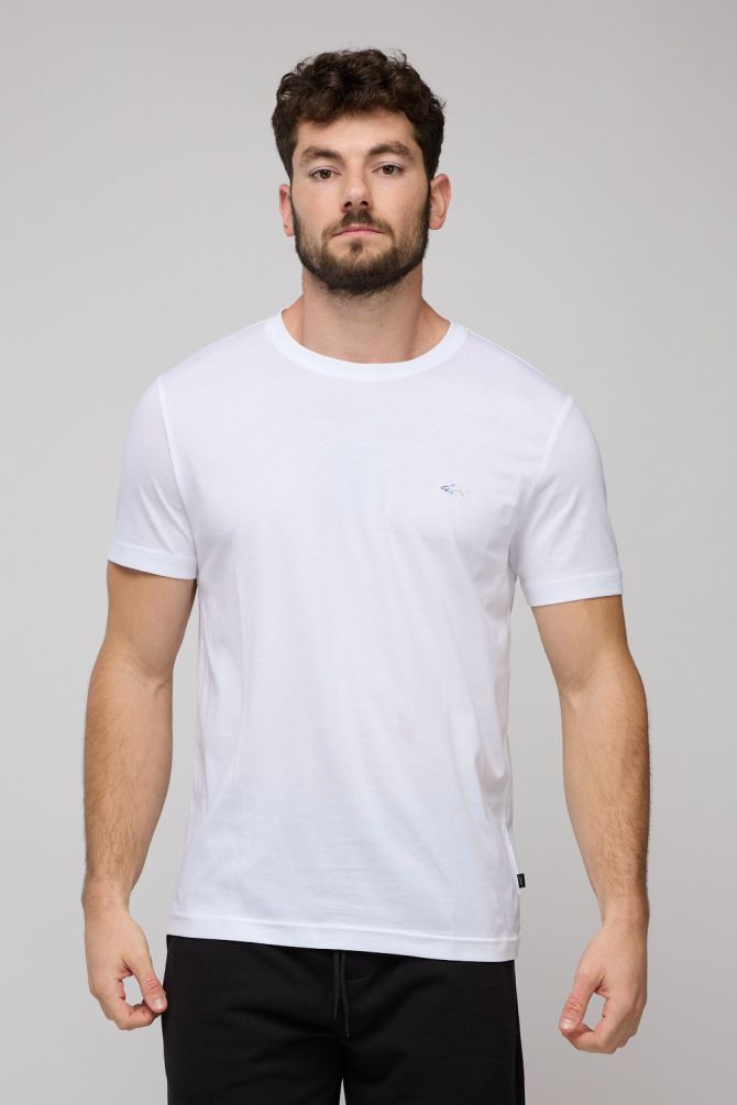 חולצת טי-שירט קצרה לגברים