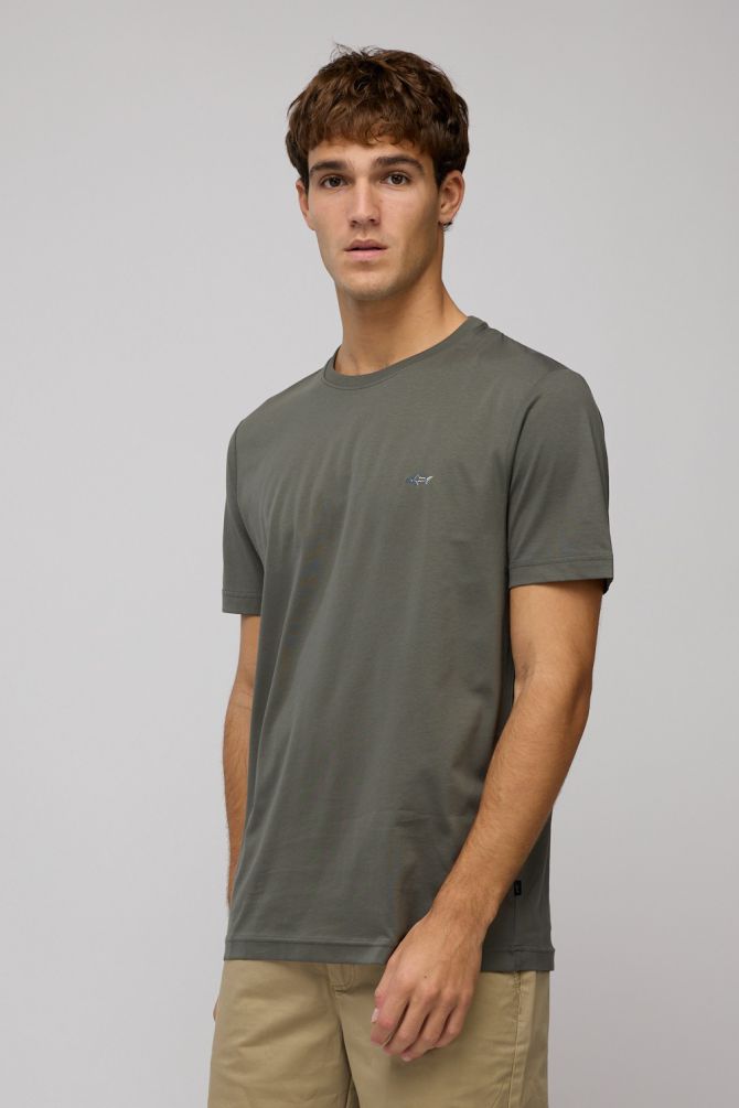 חולצת טי-שירט קצרה לגברים