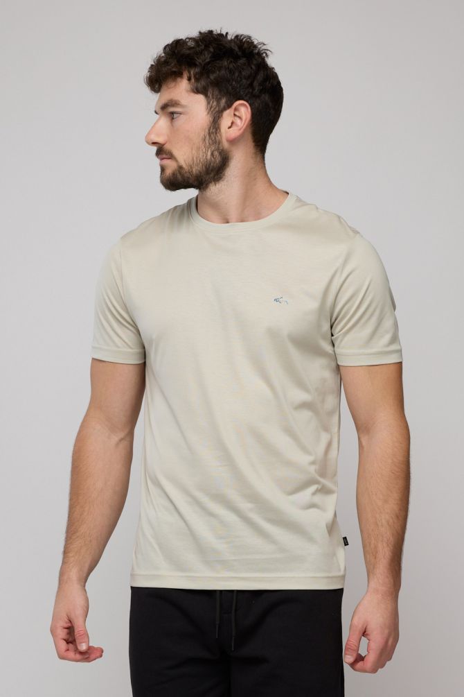 חולצת טי-שירט קצרה לגברים