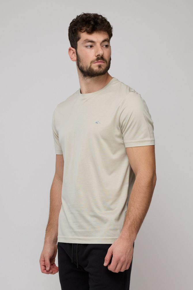 חולצת טי-שירט קצרה לגברים