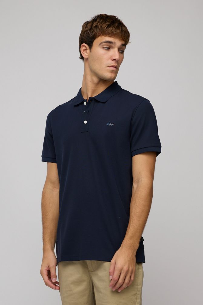 חולצת פולו קצרה לגברים