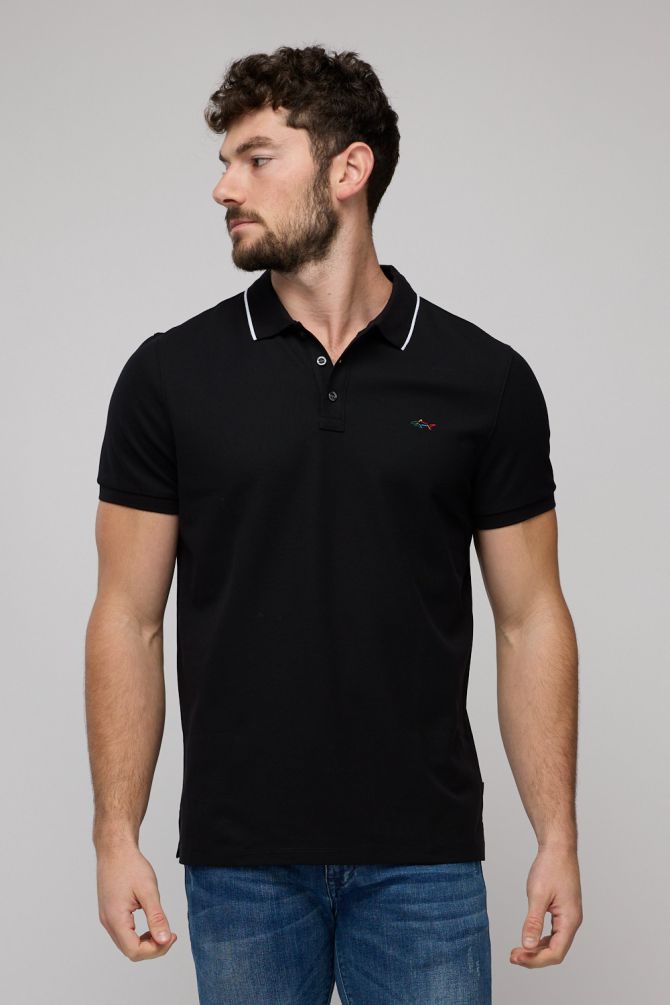 חולצת פולו קצרה לגברים