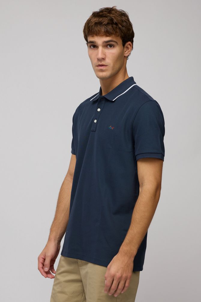 חולצת פולו קצרה לגברים