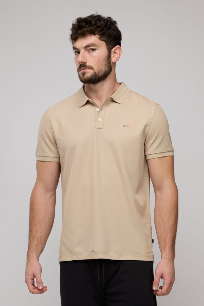 חולצת פולו קצרה לגברים