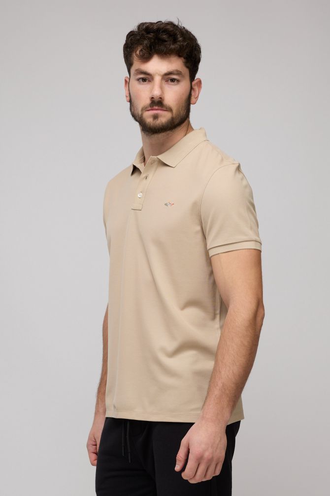חולצת פולו קצרה לגברים