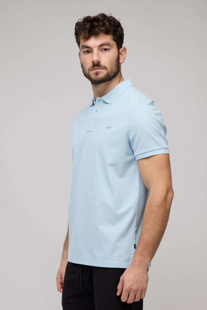 חולצת פולו קצרה לגברים