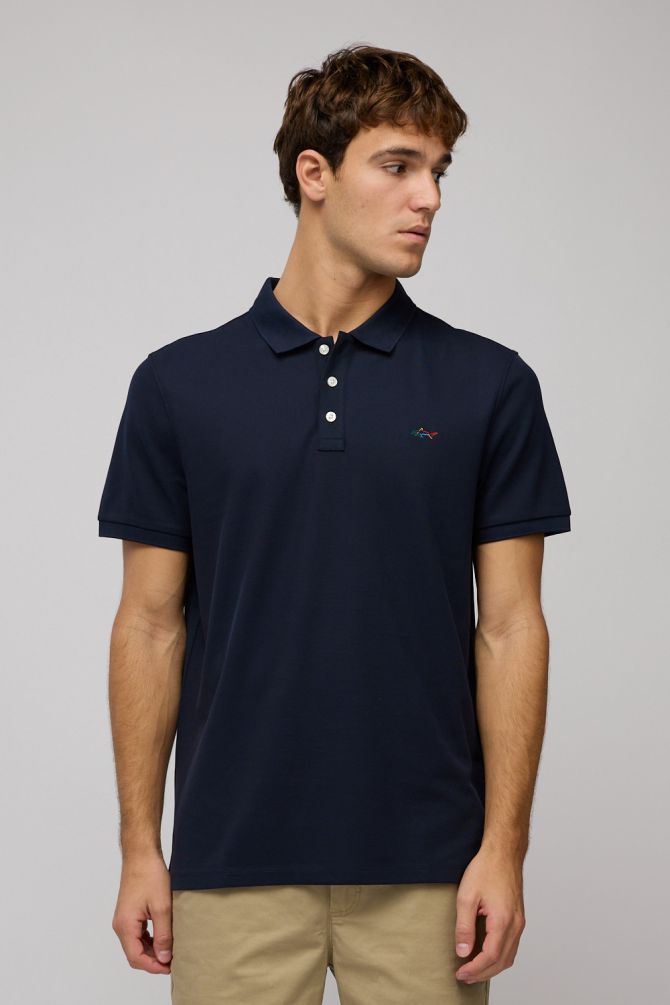 חולצת פולו קצרה לגברים