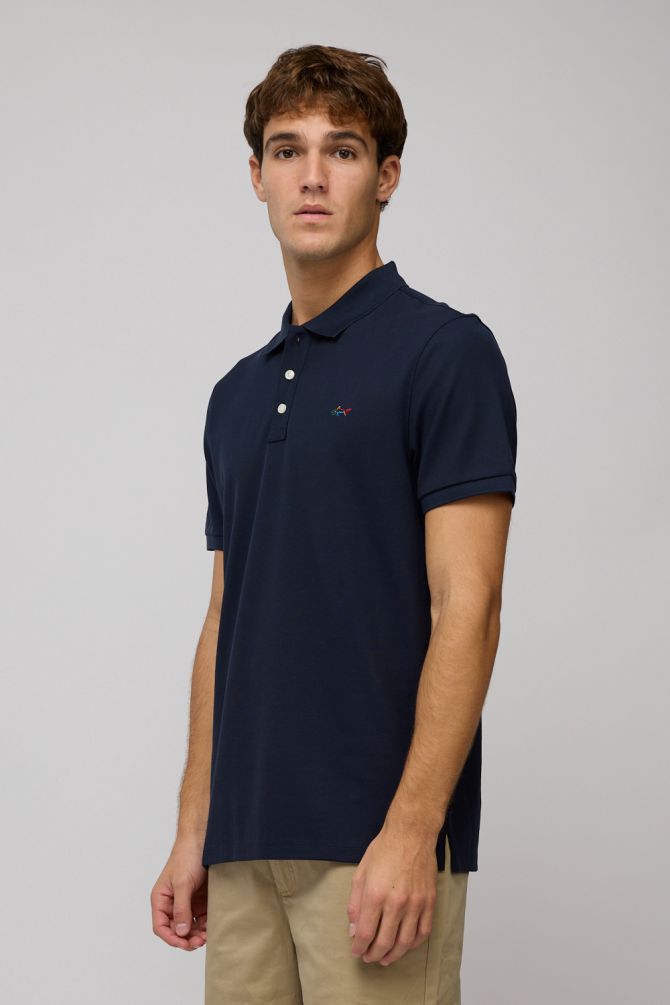 חולצת פולו קצרה לגברים