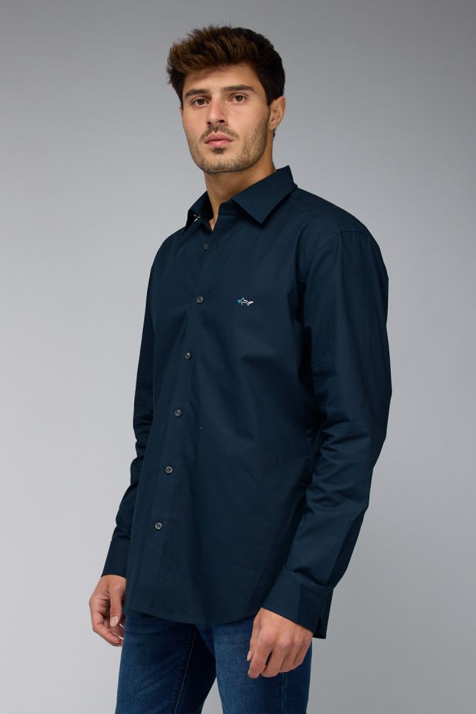 חולצה מכופתרת עם שרוולים ארוכים לגברים Greg Norman