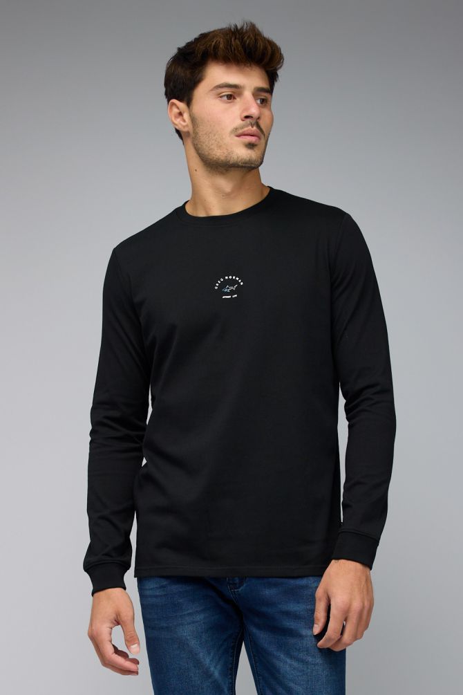 חולצת טי עם שרוולים ארוכים לגברים Greg Norman