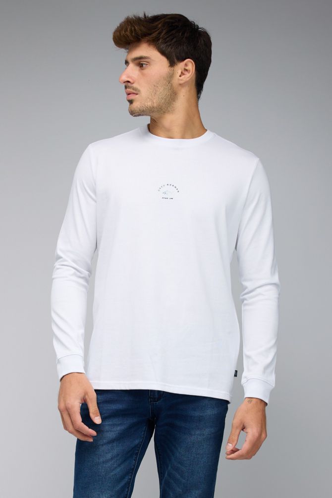 חולצת טי עם שרוולים ארוכים לגברים Greg Norman